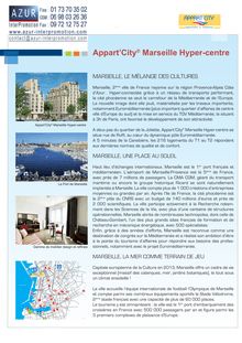 Appart City® Marseille Hyper-centre