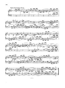 Partition Kyrie: Gott heiliger Geist (BWV 674), choral préludes