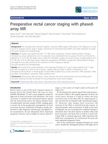 Preoperative rectal cancer staging with phased-array MR