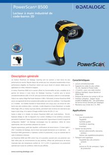 PowerScan® 8500