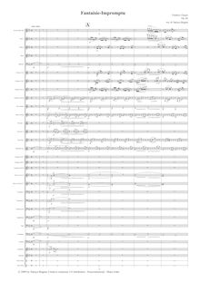 Partition compléte, Fantaisie-impromptu, C♯ minor, Chopin, Frédéric