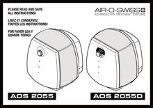 Notice Purificateur d air Air-O-Swiss  AOS 2055