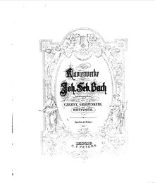 Partition complète, Fantasia et Fughetta, Fantasie und Fughetta par Gottfried Kirchhoff