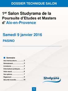 2016 - Aix en Provence - PEM 2