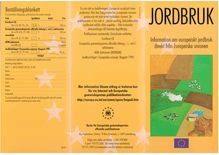 JORDBRUK. Information om europeiskt jordbruk direkt från Europeiska unionen