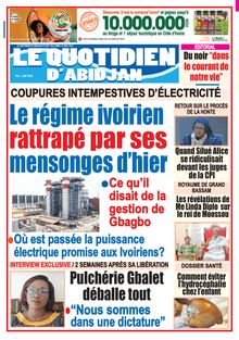 Le Quotidien d’Abidjan n°3091 - du lundi 10 mai 2021