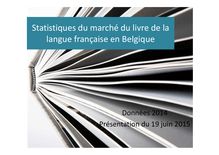 Le secteur du livre belge de langue française - données 2014