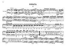 Partition complète, Sonata pour Piano Four-mains, D major, Mozart, Wolfgang Amadeus par Wolfgang Amadeus Mozart
