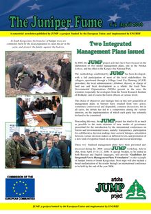 A semestrial newsletter published by JUMP a project funded by the European Union and implemented by ENGREF