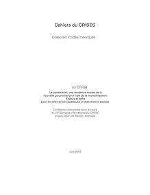 Cahiers du CRISES