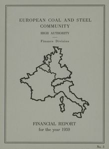 Financial report for the year 1959