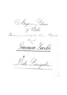 Partition Original Manuscript, parties complètes, quatuor pour viole de gambe ou flûte et cordes