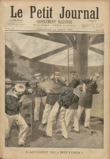 LE PETIT JOURNAL SUPPLEMENT ILLUSTRE  N° 247 du 12 août 1895