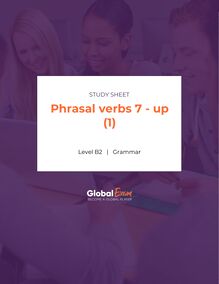 Phrasal verbs 7 - up(1)