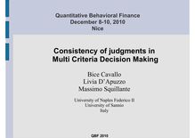 Quantitative Behavioral Finance December