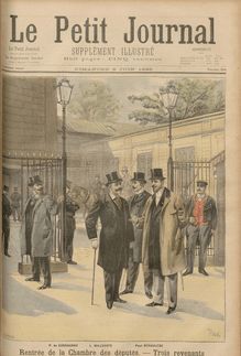LE PETIT JOURNAL SUPPLEMENT ILLUSTRE  N° 395 du 12 juin 1898