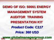 ISO 50001 Auditor Training Presentation