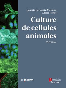 Culture de cellules animales (3° Éd.)
