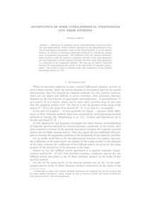 ASYMPTOTICS OF SOME ULTRA SPHERICAL POLYNOMIALS AND THEIR EXTREMA