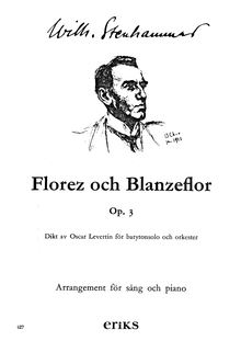 Partition complète, Florez och Blanzeflor, Flore und Blancheflur