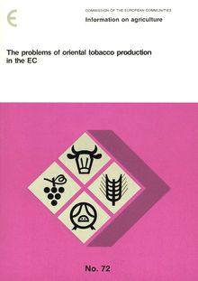 The problems of oriental tobacco production in the EC
