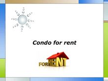Condo for rent