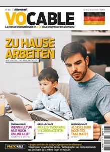 Magazine Vocable Allemand -  Du 16 au 29 Avril 2020