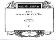 Partition complète, Sonata da Camera No.1, First Sonata da Camera