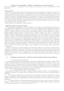 Séquence 1, lecture analytique 3 : Diderot, Le supplément au ...