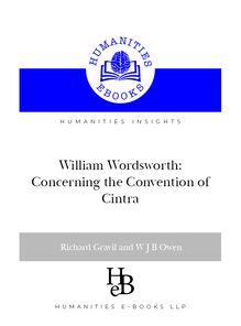 William Wordsworth: Concerning the Convention of Cintra