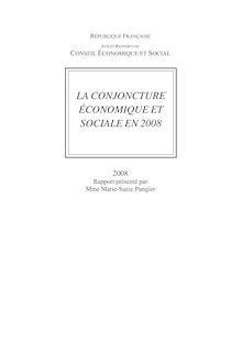 La conjoncture économique et sociale en 2008