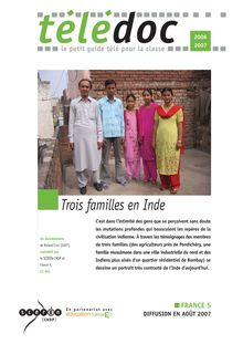Trois familles en Inde
