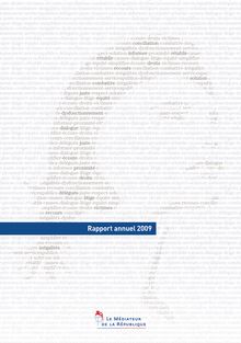 Rapport annuel 2009 du Médiateur de la République