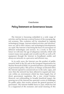 Policy Statement on Governance Issues