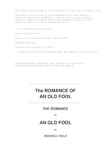 The Romance of an Old Fool