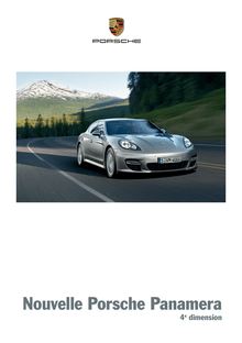 Catalogue sur la Nouvelle Panamera de Porsche