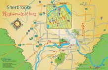 Carte détaillée (2 pages) - Sherbrooke