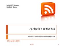 Agregation de flux RSS