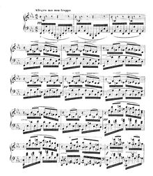 Partition complète, Impromptu No.1 en E flat, Op.25, Fauré, Gabriel