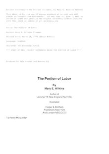 The Portion of Labor