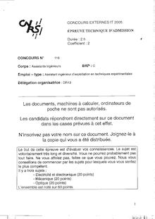 Concours n°116 CNRS