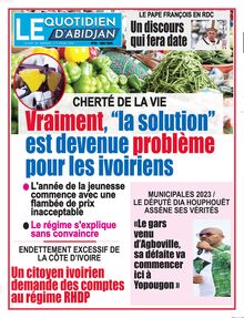 Le Quotidien d Abidjan n°4297 - Du vendredi 3 févier 2023