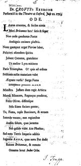 Partition Complete Texts, Laurus Cruentas, et avec Noise of Cannon