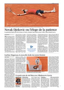 Novak Djokovic ou l éloge de la patience