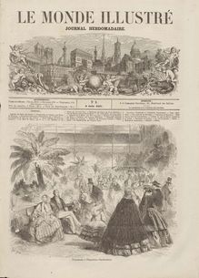 LE MONDE ILLUSTRE  N° 8 du 06 juin 1857