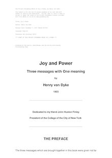 Joy & Power