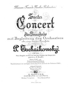 Partition complète, Piano Concerto No.2, Op.44, G major, Tchaikovsky, Pyotr par Pyotr Tchaikovsky