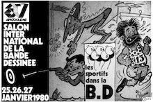 Affiche Festival de la BD Angoulême - 1980