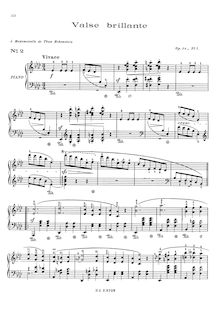 Partition complète (scan), valses, Chopin, Frédéric