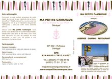 Mise en page 1 - Ma petite camargue - Auberge - Camping ...